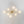 Sputnik Brass 8-Light Frosted Glass Sphere Semi-flush Mount