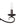 French Country 6-Light Rubbed Bronze Candle-style Semi-flush Chandelier