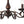 French Country 6-Light Rubbed Bronze Candle-style Semi-flush Chandelier
