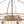 Vintage 6-Light Crystal Water Drop Chandelier