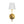 Chandelierias - 1 - Light Contemporary Conical Wall Sconce - Wall Light - Brushed Brass - 1 - Pack