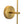 Chandelierias - 1 - Light Contemporary Conical Wall Sconce - Wall Light - Brushed Brass - 1 - Pack