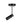 Chandelierias - 1 - Light Dimmable LED Semi - flush Track Lighting Spotlight - Semi Flush - Black - 2 - Pack