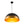 Chandelierias-1-Light Distressed Ombré Oversized Domed Pendant-Pendants-Ombré Black-to-gold-