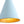Chandelierias - 1 - Light Lake Blue Long Flared Shade Hanging Pendant - Pendants - Brass & Blue - 2 - Pack