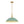 Chandelierias-1-Light Mint Green Chipped Paint Dome Pendant-Pendants-18.5 in-