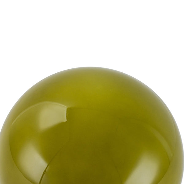 Chandelierias-1-Light Moss Gloss Glass Sphere Semi-flush Mount-Semi Flush-Brass-2-Pack