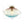 Chandelierias-1-Light Ombre Oval Glass Semi-flush Mount-Semi Flush-Ombre Sunset Ocean-