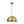 Chandelierias - 1 - Light Oversized Antiqued Brass Single Dome Pendant - Pendant - Large - 