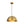 Chandelierias - 1 - Light Oversized Antiqued Brass Single Dome Pendant - Pendant - Large - 