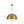Chandelierias - 1 - Light Oversized Antiqued Brass Single Dome Pendant - Pendant - Large - 
