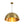 Chandelierias - 1 - Light Oversized Antiqued Brass Single Dome Pendant - Pendant - Medium - 