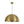 Chandelierias - 1 - Light Oversized Antiqued Brass Single Dome Pendant - Pendant - Medium - 