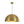 Chandelierias - 1 - Light Oversized Antiqued Brass Single Dome Pendant - Pendant - Medium - 