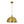 Chandelierias - 1 - Light Oversized Dimmable Metal Dome Pendant - Pendant - Brushed Brass - 15.7in