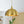 Chandelierias - 1 - Light Oversized Dimmable Metal Dome Pendant - Pendant - Brushed Brass - 15.7in