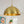Chandelierias - 1 - Light Oversized Dimmable Metal Dome Pendant - Pendant - Brushed Brass - 23.6in