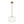 Chandelierias-1-Light Ribbed Glass Clear Lantern Kitchen Pendant-Pendants-Brass-