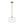 Chandelierias-1-Light Ribbed Glass Clear Lantern Kitchen Pendant-Pendants-Brass-