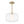 Chandelierias-1-Light Ribbed Glass Clear Lantern Kitchen Pendant-Pendants-Brass-