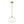 Chandelierias-1-Light Ribbed Glass Clear Lantern Kitchen Pendant-Pendants-Brass-