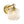 Chandelierias-1-Light Ribbed Lantern Glass Single Wall Sconce-Wall Light-Brass-2-Pack