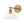 Chandelierias - 1 - Light Rotatable Head Ribbed Glass Wall Lamp - Wall Light - Brass - 2 - Pack
