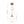 Chandelierias-1-Light Shiny Opal Trapezoid Glass Schoolhouse Pendant-Pendants-Brass-2-Pack
