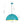 Chandelierias-1-Light Turquoise Speckled Oversized Domed Pendant-Pendants-Turquoise Blue-