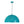 Chandelierias-1-Light Turquoise Speckled Oversized Domed Pendant-Pendants-Turquoise Blue-