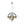 Chandelierias - 10 - Light Creative Cluster Glass Globe Dome Pendant - Pendant - Sliver - 
