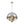Chandelierias - 10 - Light Creative Cluster Glass Globe Dome Pendant - Pendant - Sliver - 