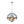 Chandelierias - 10 - Light Creative Cluster Glass Globe Dome Pendant - Pendant - Sliver - 