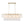 Chandelierias-10-Light White Strie Glass Linear Layered Chandelier-Chandeliers-Brass-
