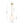 Chandelierias-11.8'' 1-Light Globe Frosted Glass Spherical Pendant-Pendants-Brass-2-Pack