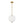 Chandelierias-11.8'' 1-Light Globe Frosted Glass Spherical Pendant-Pendants-Brass-2-Pack