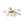 Chandelierias-12-Light Clear Ribbed Bubble Glass Sputnik Semi-flush Mount-Semi Flush-Brass-