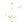 Chandelierias-12-Light Staggered Globe Shiny Glass Circular Chandelier-Chandeliers-Brass-