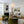 Chandelierias-12-Light Strie Glass Disc Layered Cascade Chandelier-Chandeliers-White Clouds-