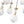 Chandelierias - 13 - Light Raindrop Blown Clear Glass Cluster Pendant Chandelier - Chandeliers - Gold - 