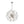 Chandelierias - 13 - Light Spark Ball Crystal Flower Sphere Chandelier - Chandeliers - Chrome - 