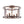 Chandelierias-15.7in. Wide Farmhouse 4-Light Clear Curved Glass Drum Semi-flush Mount-Semi Flush-Oil-rubbed Bronze-