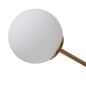 Chandelierias-16-Light Tiered Frosted Glass Globe Sputnik Chandelier-Chandelier-Black-