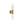 Chandelierias-2-Light Cylinder Tube Ribbed Glass Vanity Light-Wall Light-Brushed Brass-1-Pack