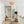 Chandelierias - 2 - Light Scalloped Tulip Woven Basket Semi - Flush Mount - Semi Flush - Matte White - 