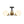 Chandelierias - 3 - Light Black Brass Frosted Glass Semi - flush Mount - Semi Flush - Black & Brass - 