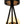 Chandelierias - 3 - Light Black Brass Frosted Glass Semi - flush Mount - Semi Flush - Black & Brass - 