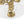 Chandelierias-3-Light Clear Domed Ripple Glass Semi-flush Mount-Semi Flush-Brass-