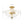 Chandelierias-3-Light Clear Domed Ripple Glass Semi-flush Mount-Semi Flush-Brass-