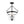 Chandelierias - 3 - Light Country Clear Urn Glass Lantern Pendant - Pendants - Black - 